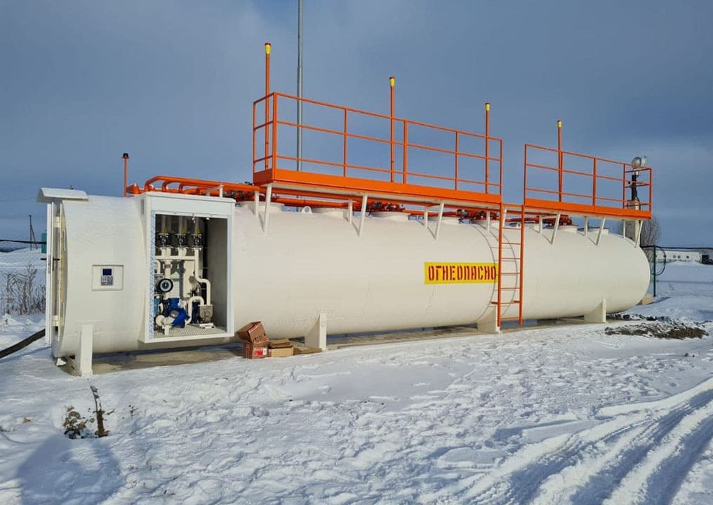 Установка и наладка мини - АЗС