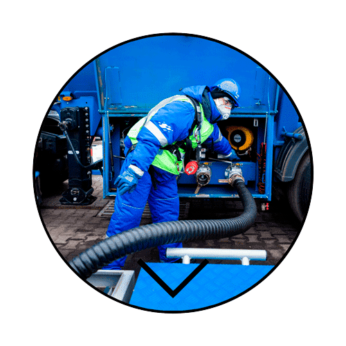 Katta oqimda yoqilg'ini o'lchashni avtomatlashtirish